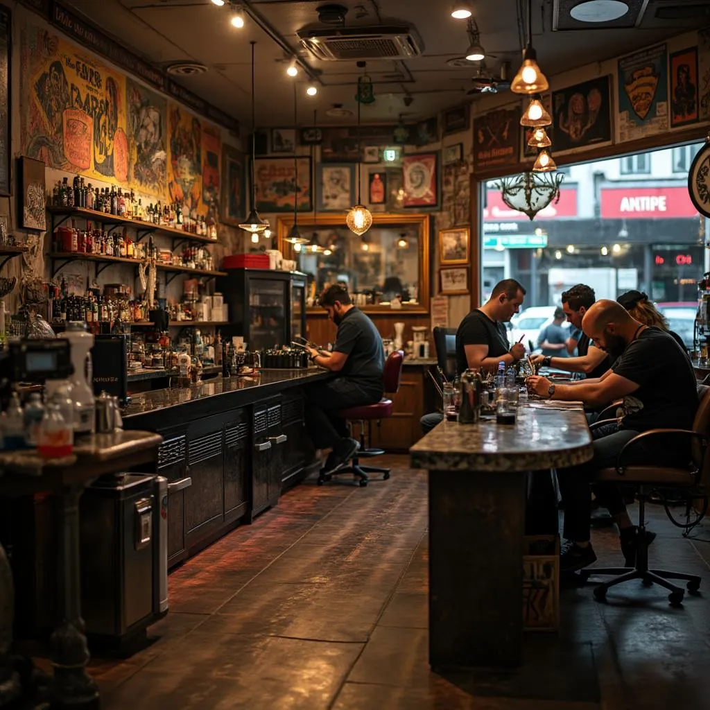 Historia del estudio de tatuajes
