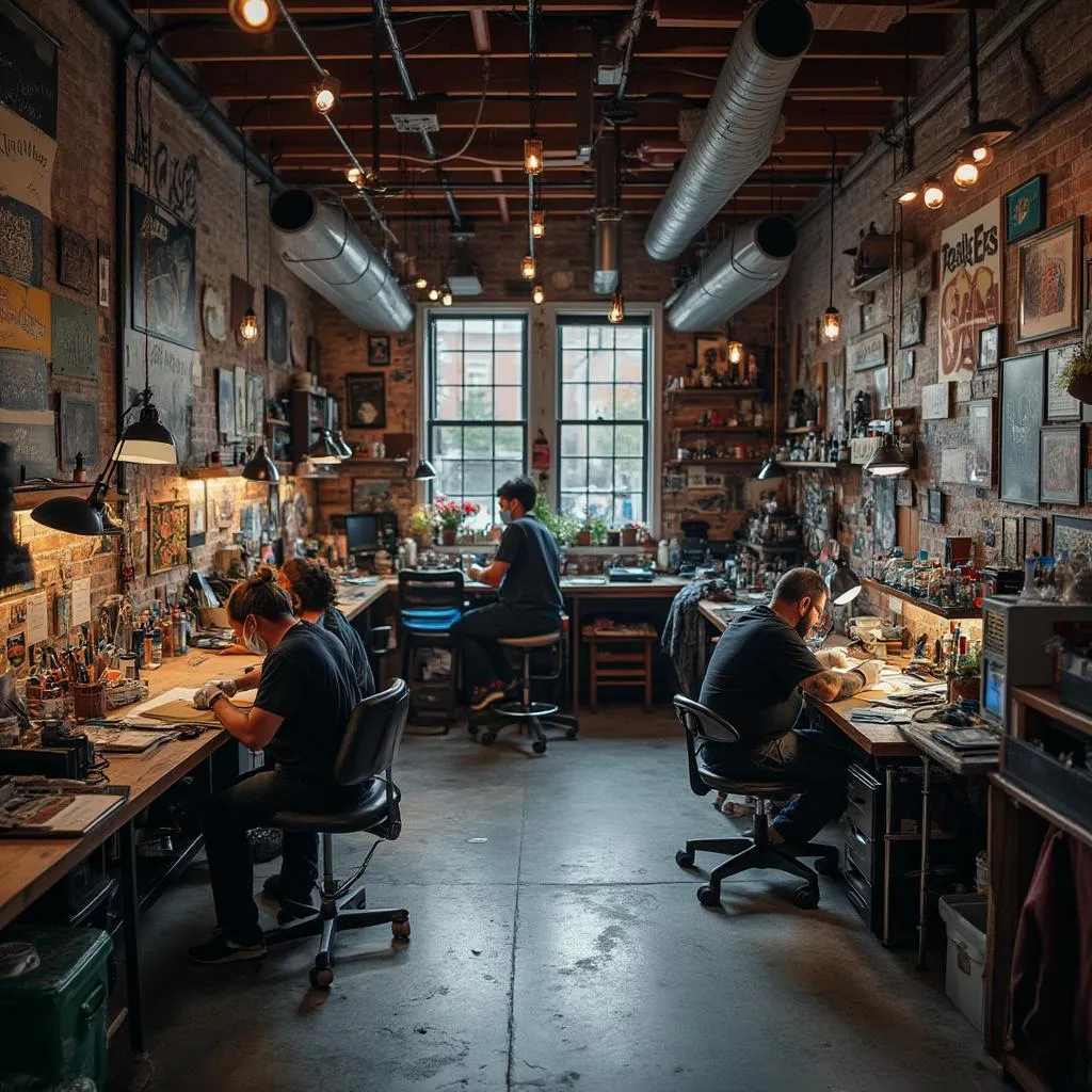 Área de trabajo principal