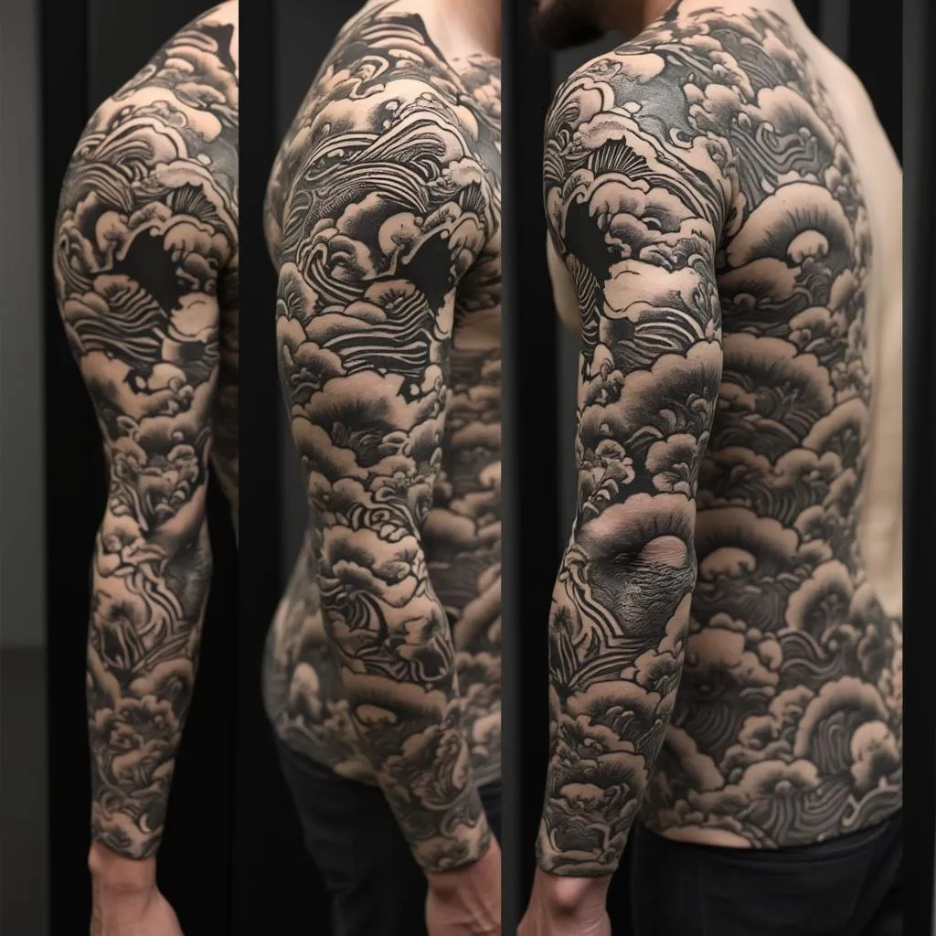 Tatuaje de manga completa