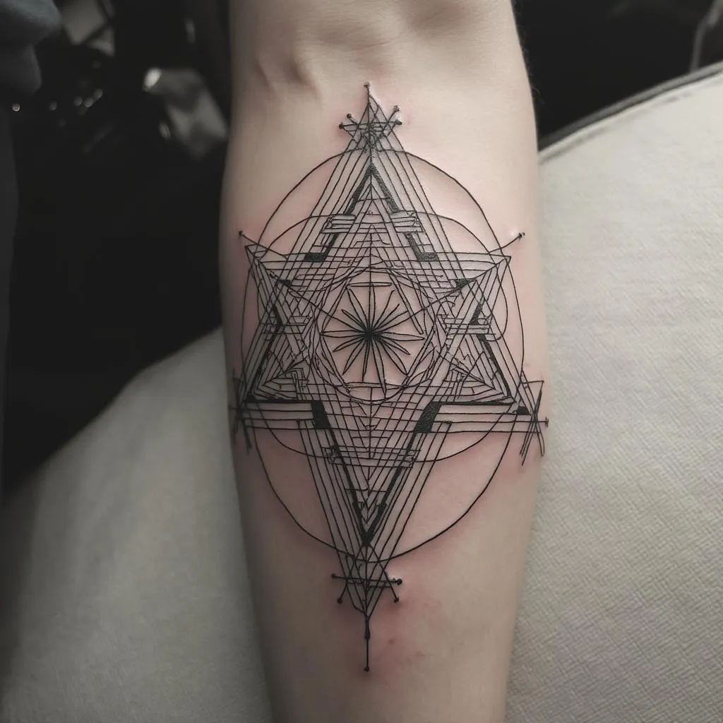 Tatuaje geométrico
